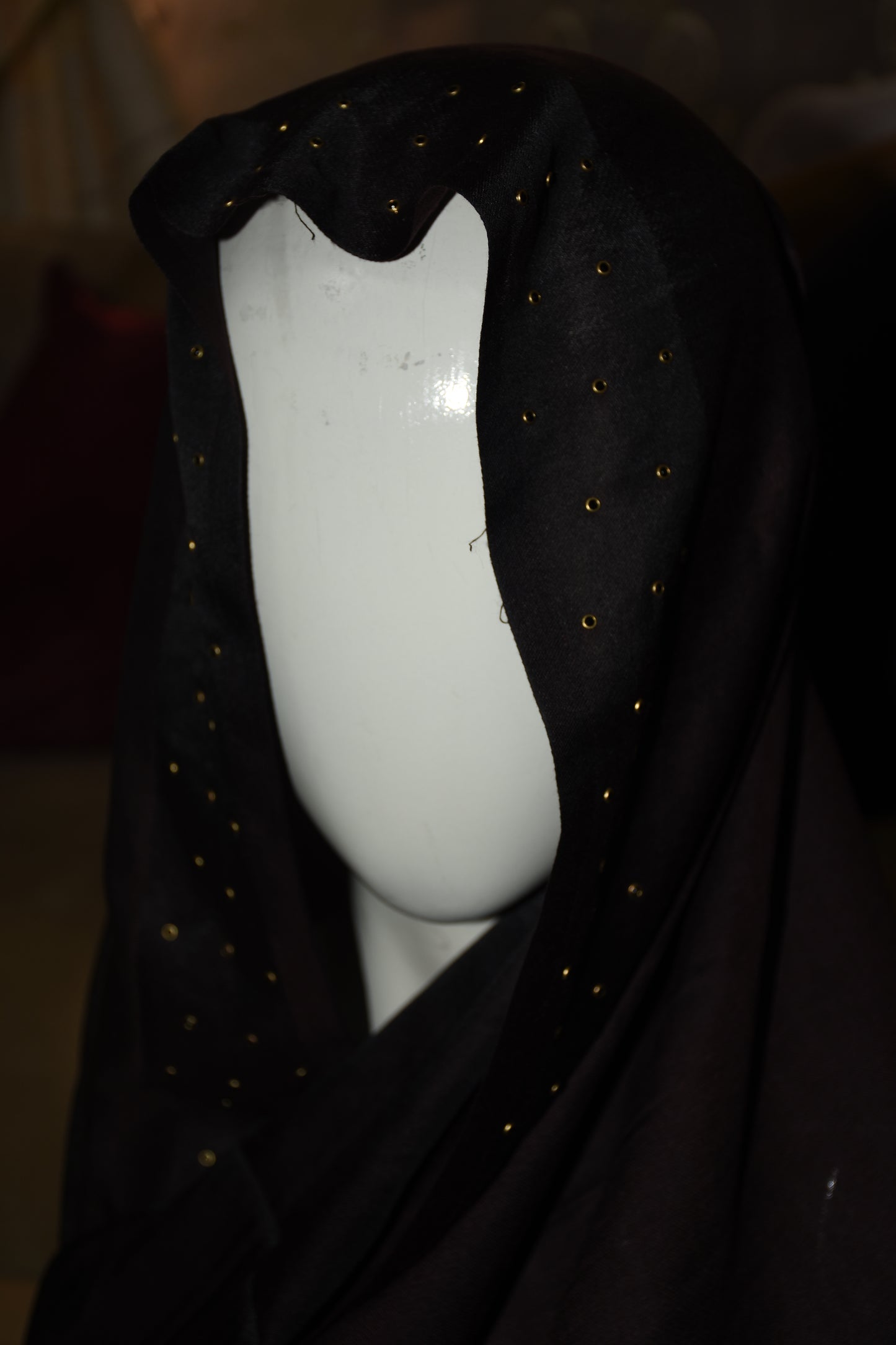 Mix cotton fabric with eyelet design Scarf