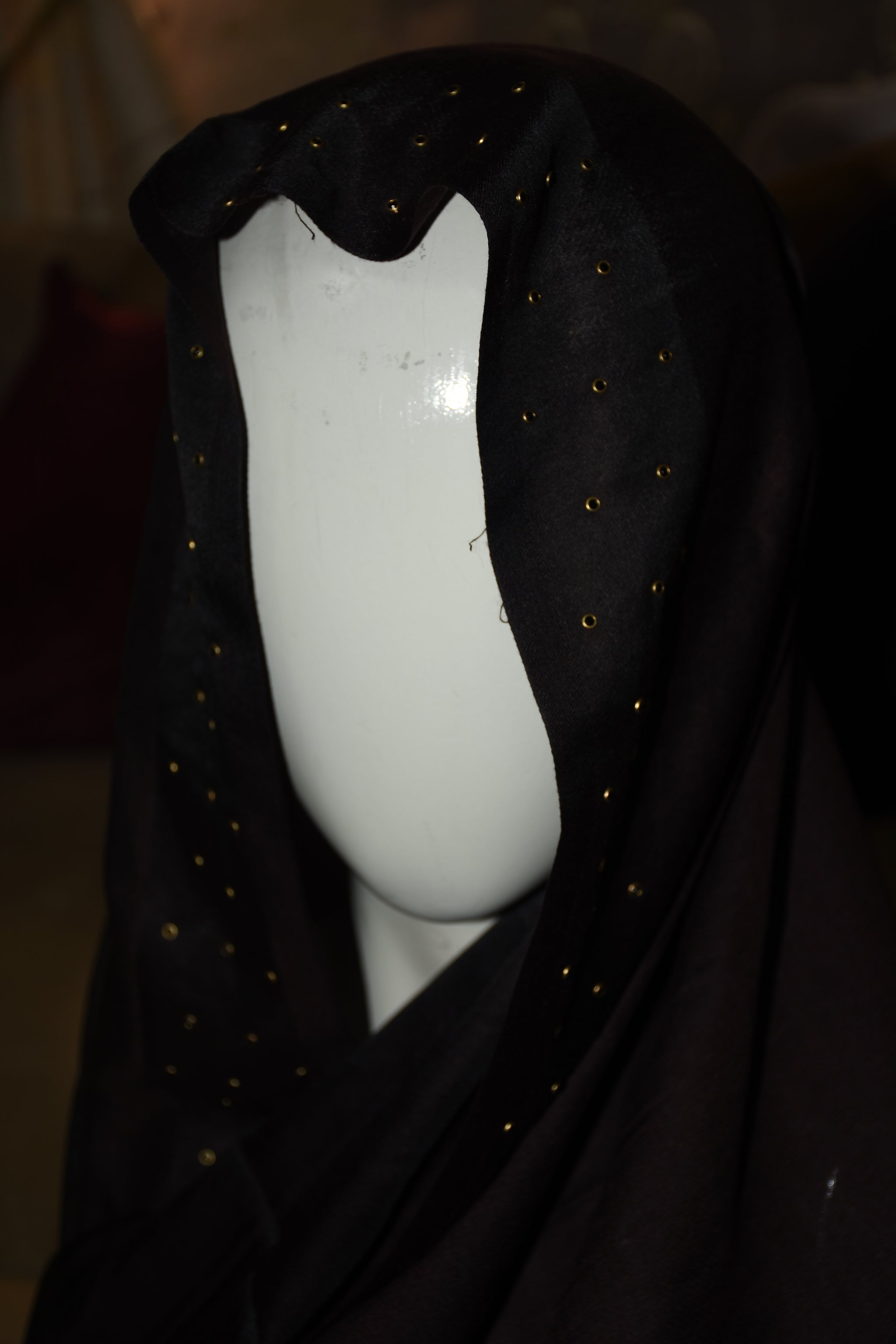 Mix cotton fabric with eyelet design Scarf