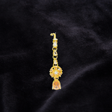 One carat Necklace with stone work