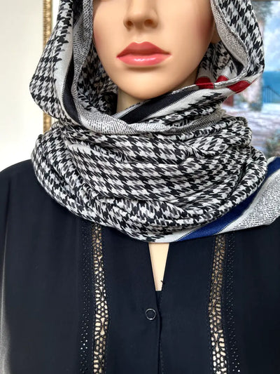 Plain Abaya with laces