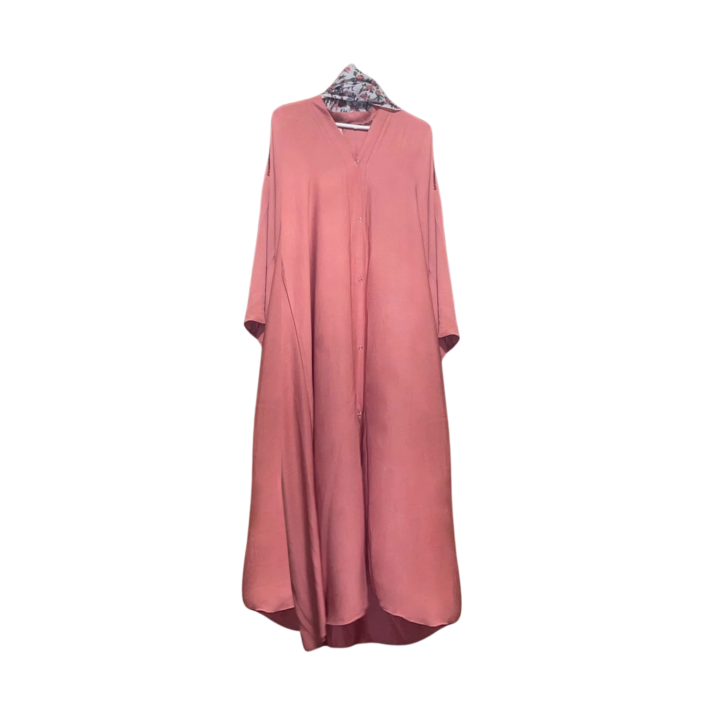 Plain Abaya with Stone work