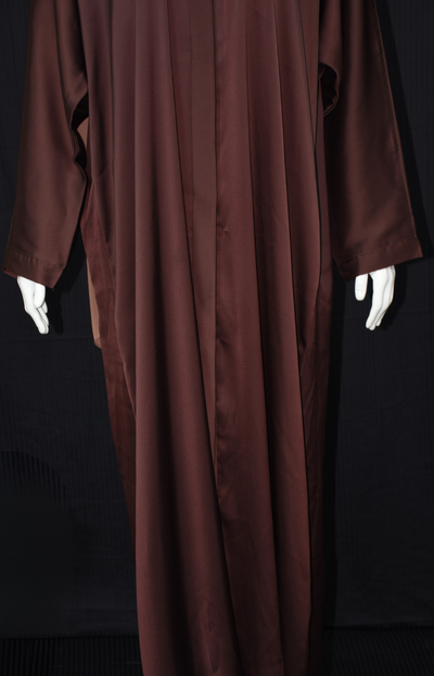 Elegant abaya on Nida fabric with Scarf