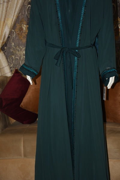 High-quality Nida fabric inner shirt with separate chiffon gown