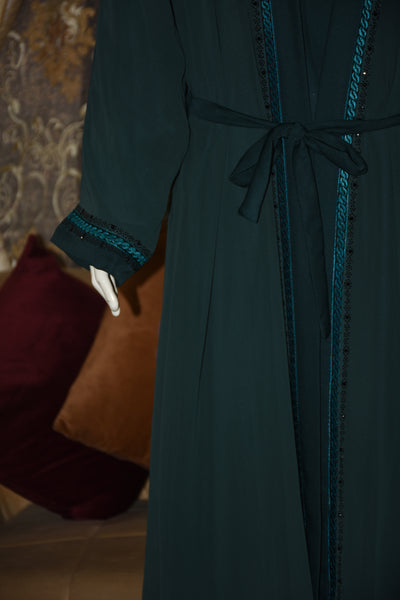 High-quality Nida fabric inner shirt with separate chiffon gown