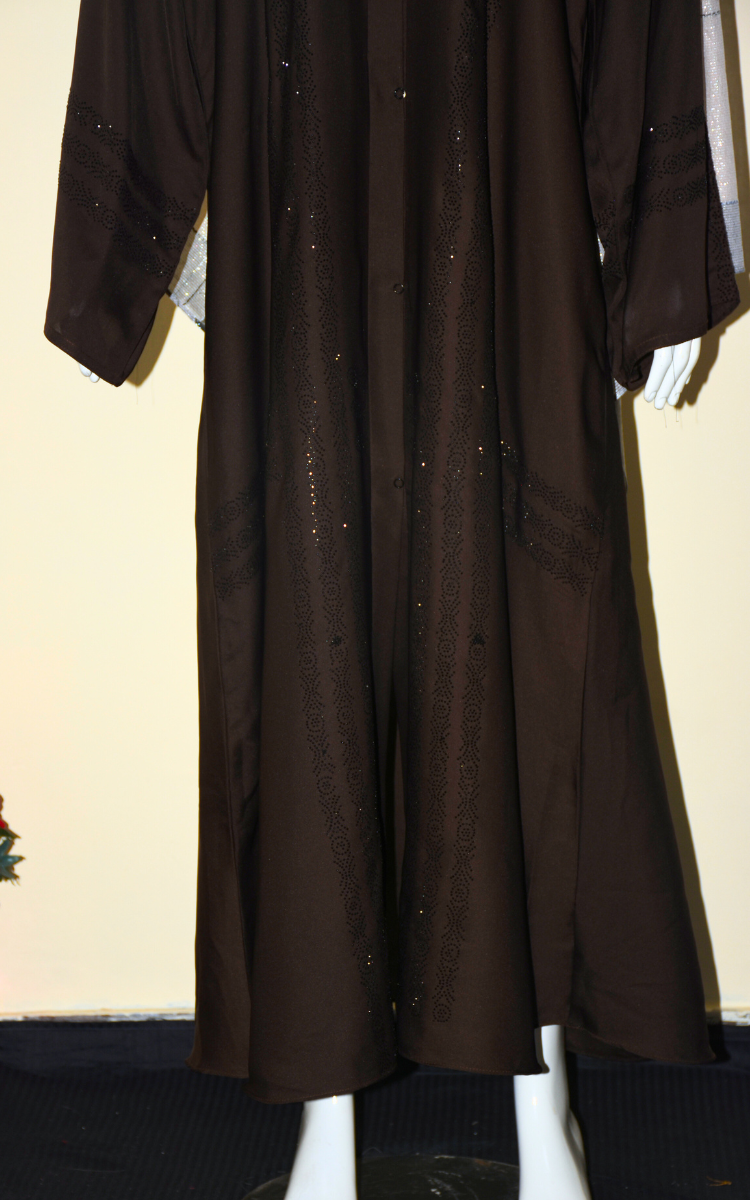 Elegant Abaya with stone work