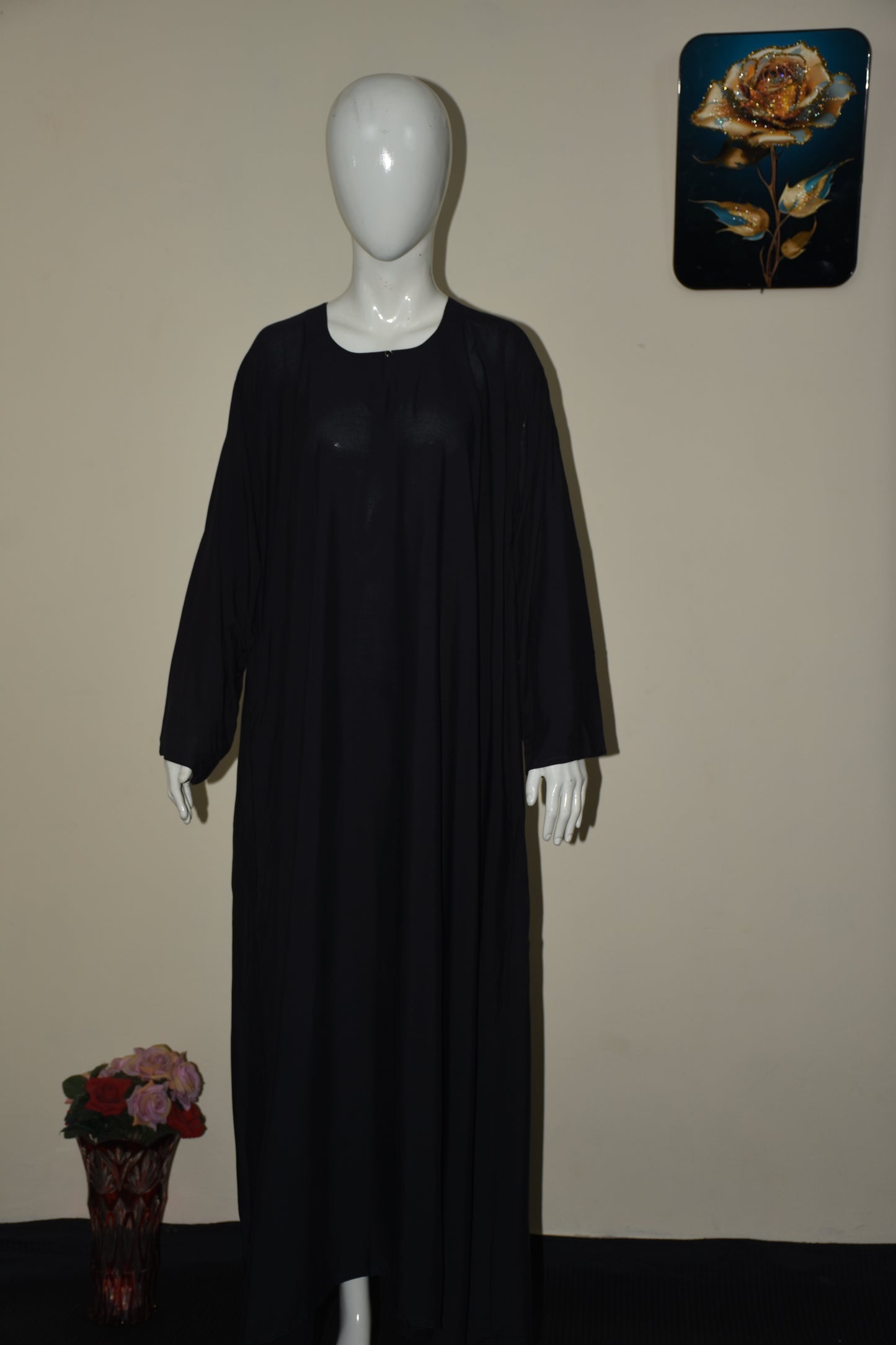 Arabic linen Abaya