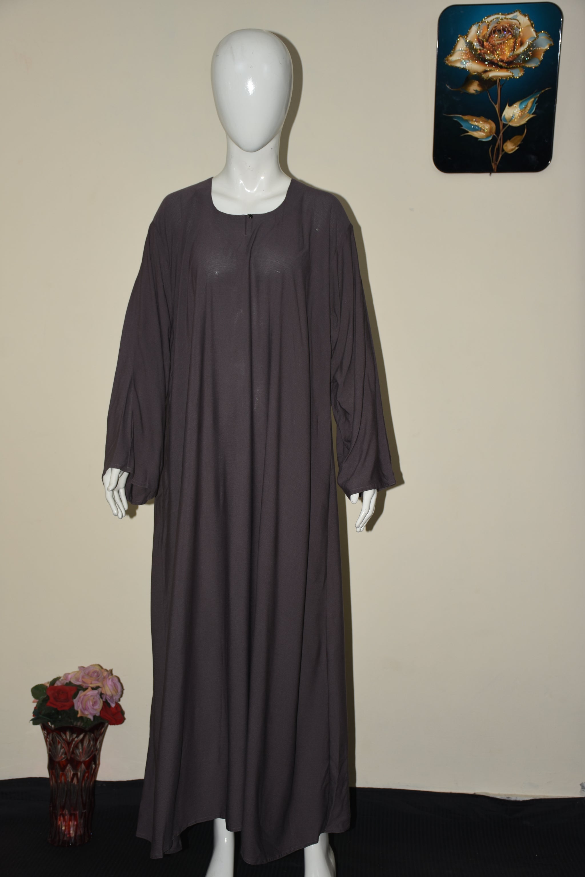 Arabic linen Abaya