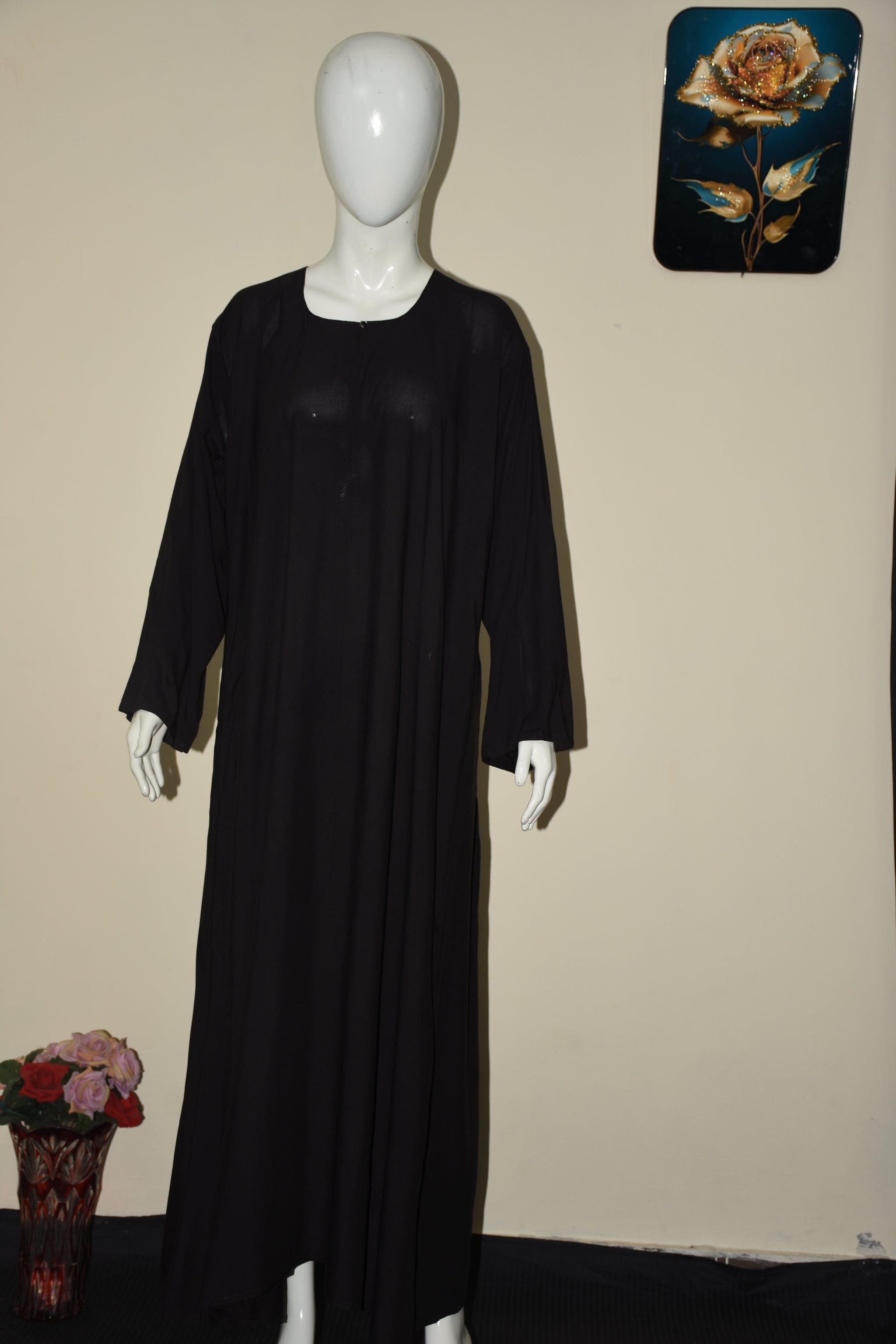Arabic linen Abaya