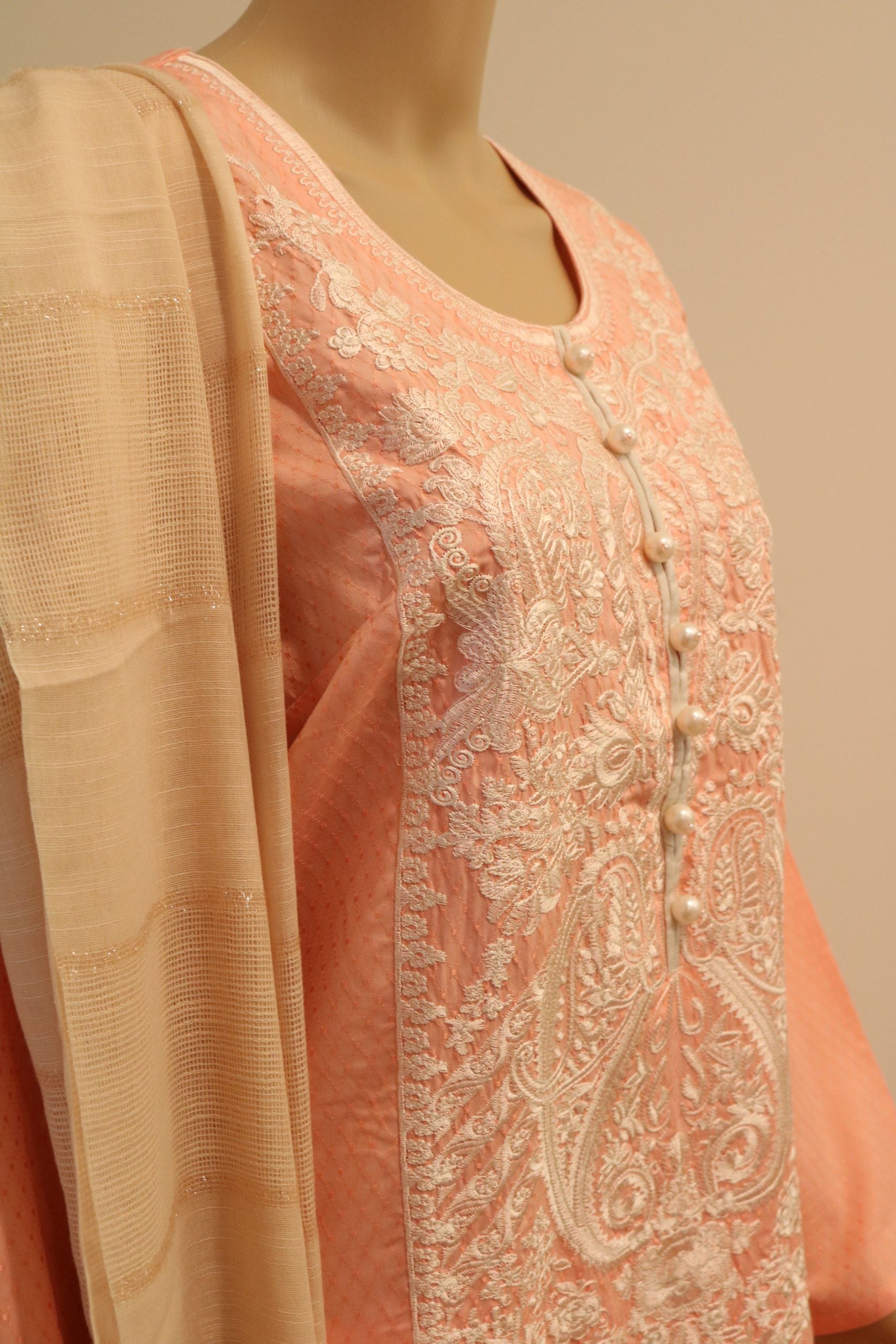 3 pc Embroidred Sana Safinaz