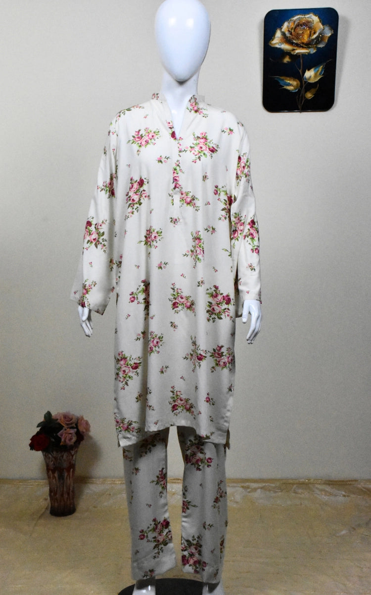 2 Pc linen cot dress