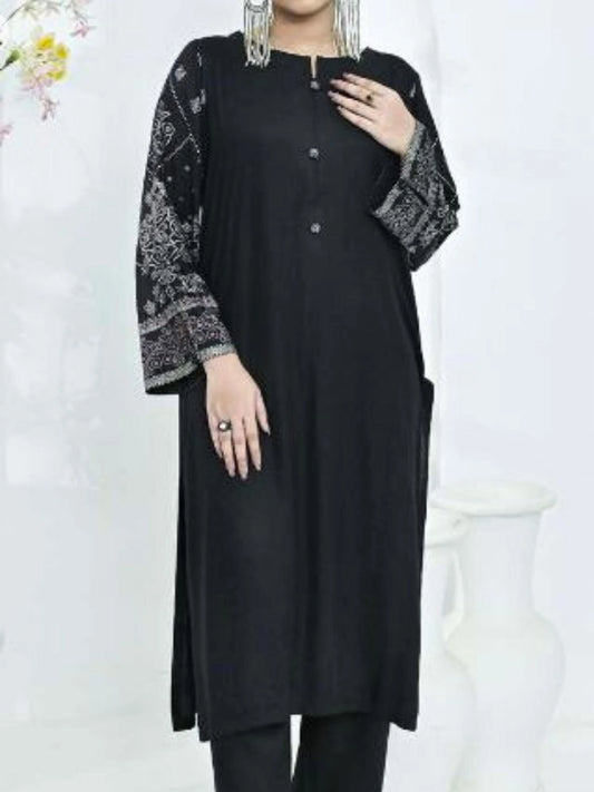 Printed linen 2 pc