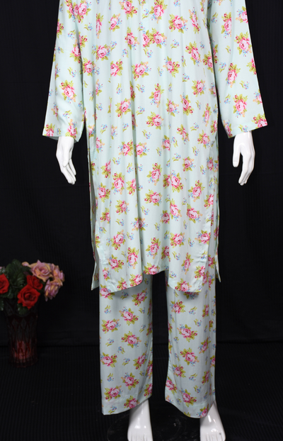 2 pc linen dress