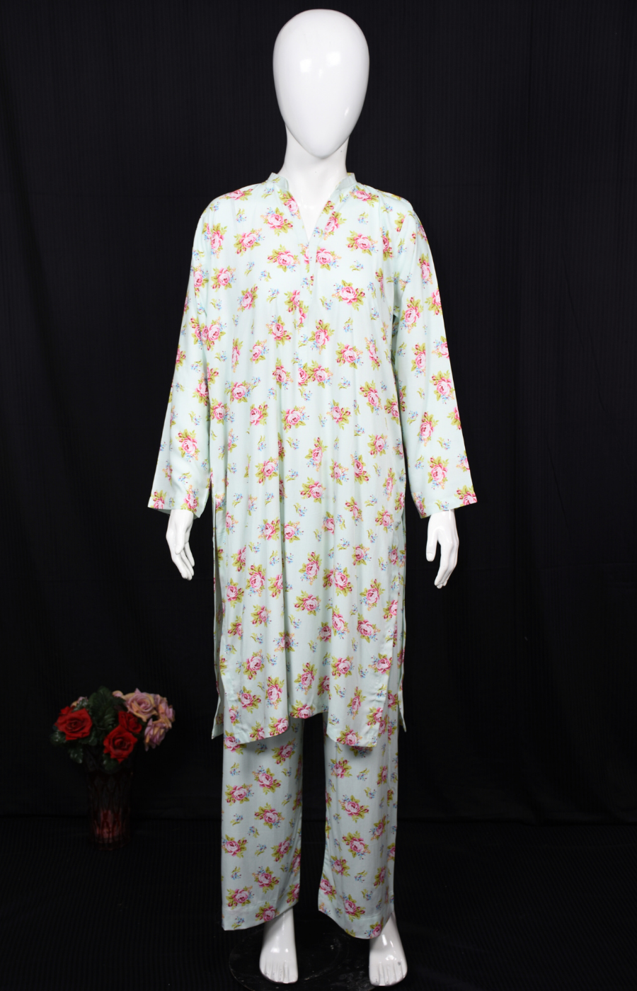 2 pc linen dress
