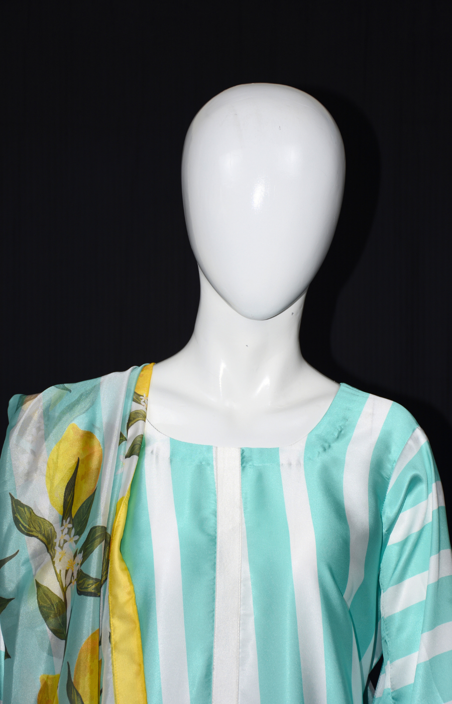 3 pcs Silky dress with Dupatta