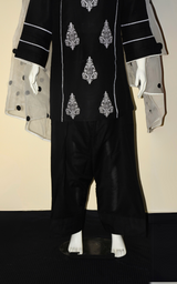 3 pcs cotton dress with Farshi shalwar