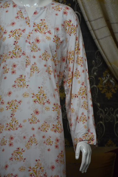 2 pc printed linen shalwar qameez