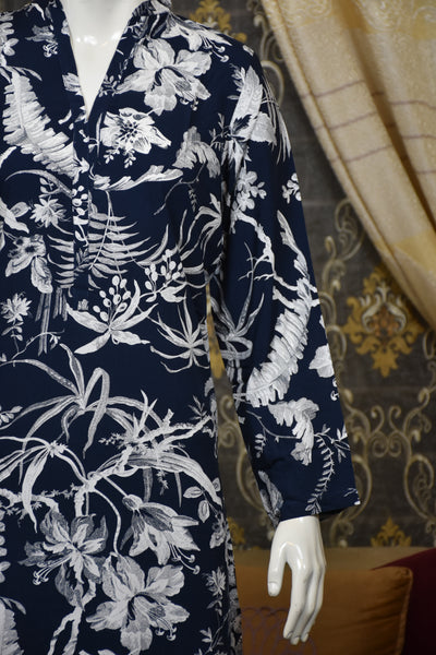 2 pc printed linen shalwar qameez