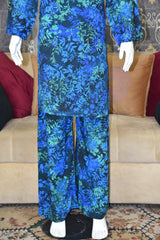 2 pc printed linen shalwar qameez