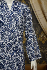 2 pc printed linen shalwar qameez