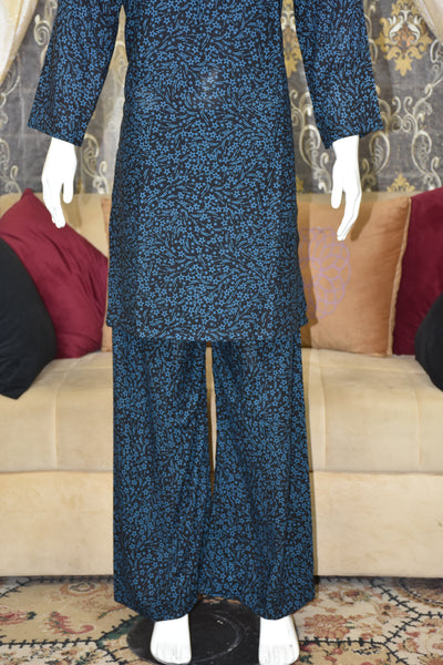 2 pc printed linen shalwar qameez