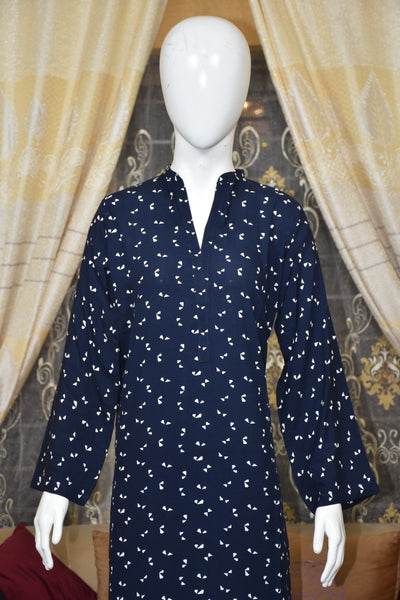 2 pc printed linen shalwar qameez