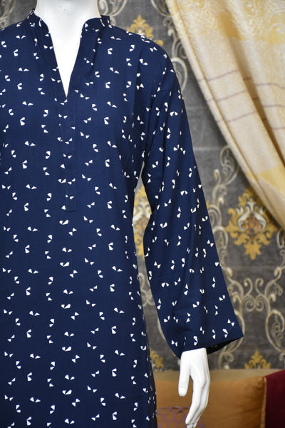 2 pc printed linen shalwar qameez