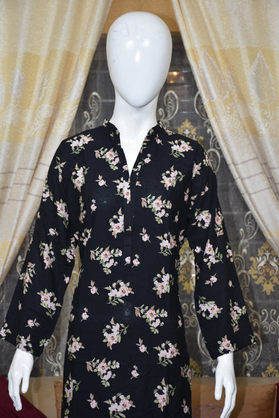 2 pc printed linen shalwar qameez