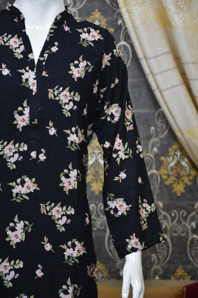 2 pc printed linen shalwar qameez