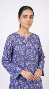 2 pcs printed lawn
