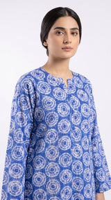2 pcs printed lawn