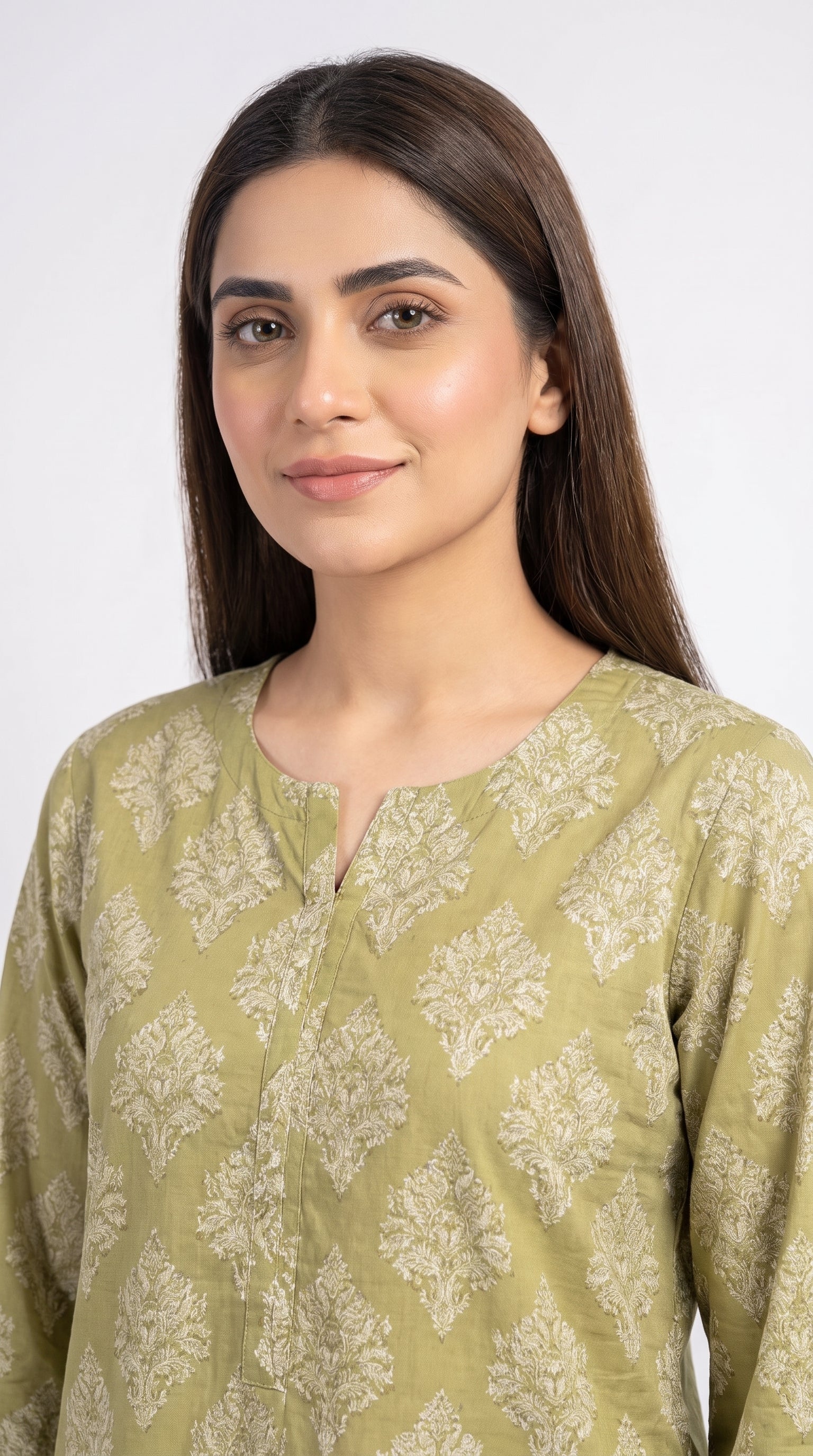 2 pcs printed lawn