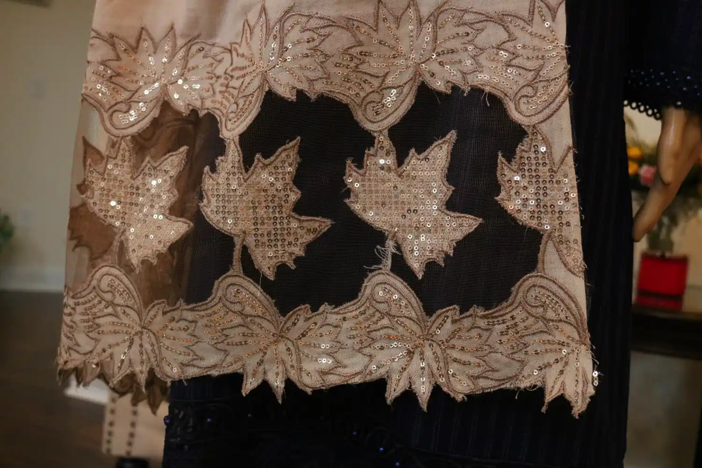 3 Piece Elegance Set With Wool Shawl