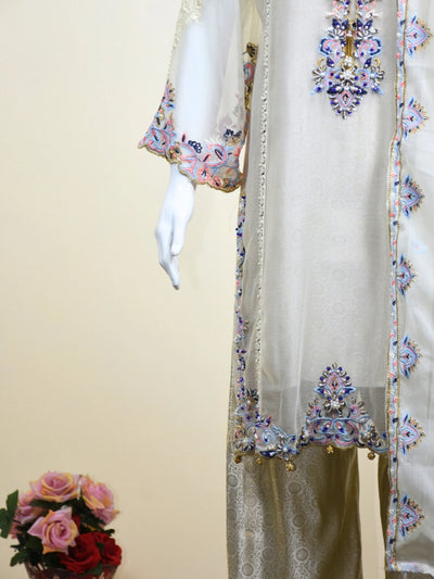 3 pcs chiffon dress