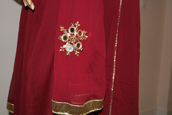 3pc Women Party Wear Maxi