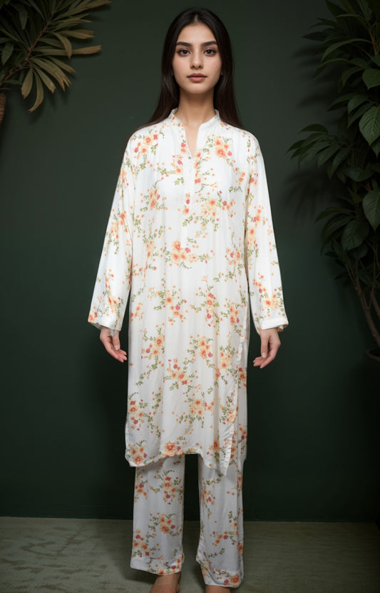 2 pc linen dress