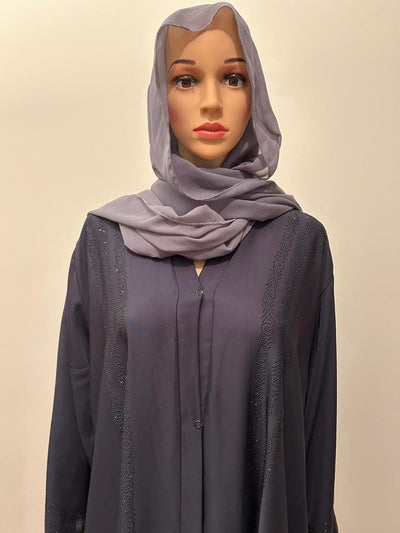 Elegant Abaya with stone work